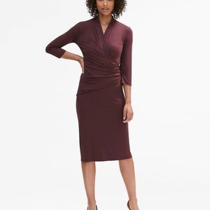 MM Lafleur Casey dress in size +1, chestnut color